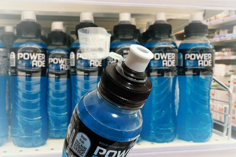 Coca-Cola sustainable tethered caps for sports drinks by TriMas Packaging