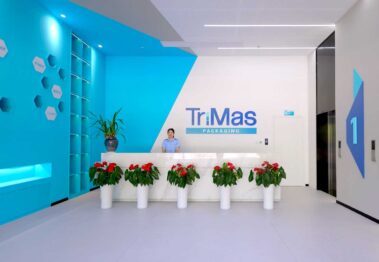 Trimas Packaging China Facility Reception Trimas packaging's reception in haining, china