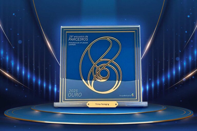Gold Supplier Award from Grupo Boticario 2025